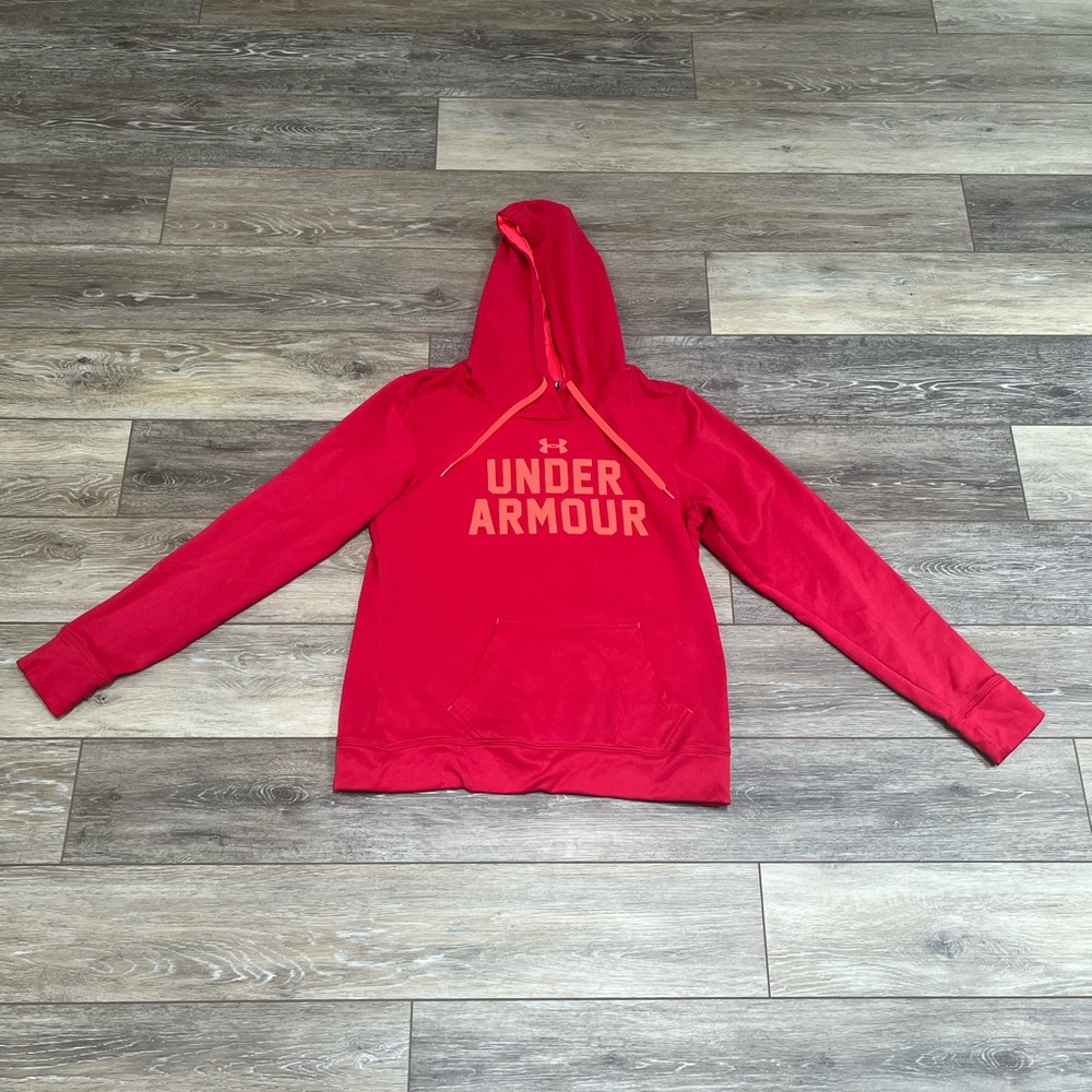 Under Armour Vibrant Pink Athletic Hoodie